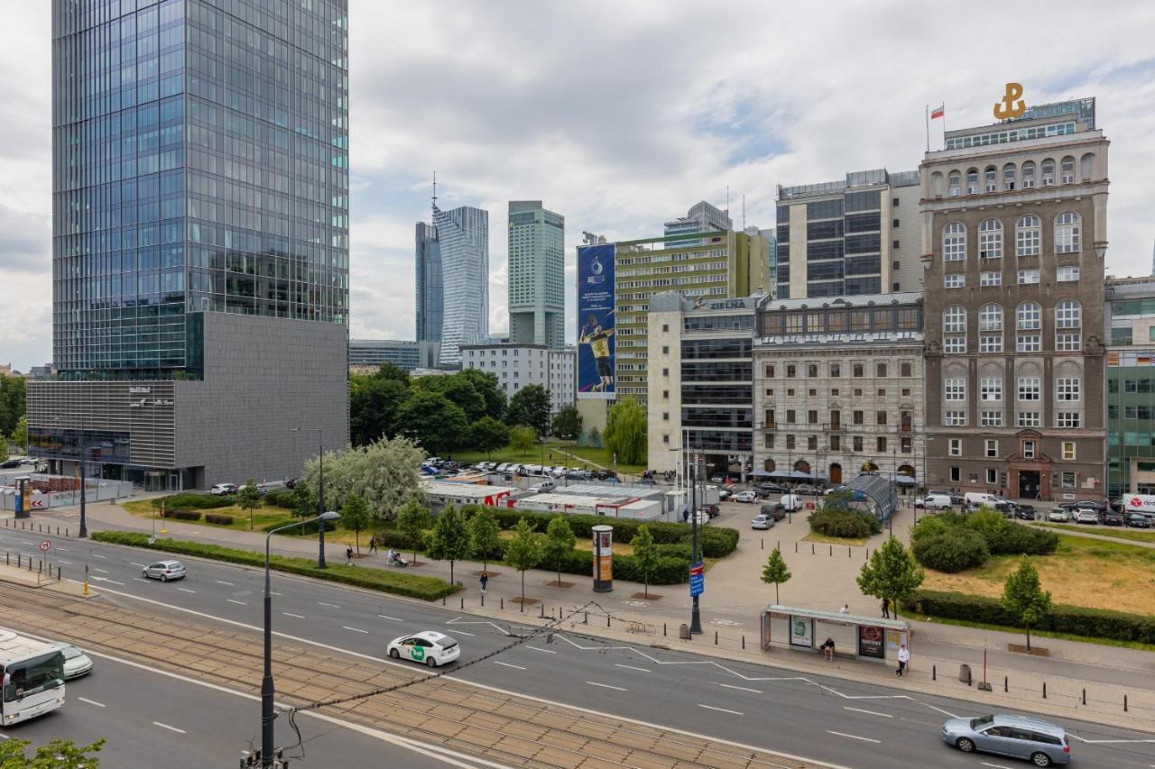 Trendy Apartment Marszalkowska With City View Near Ogrod Saski By Noclegi Renters Warschau Buitenkant foto