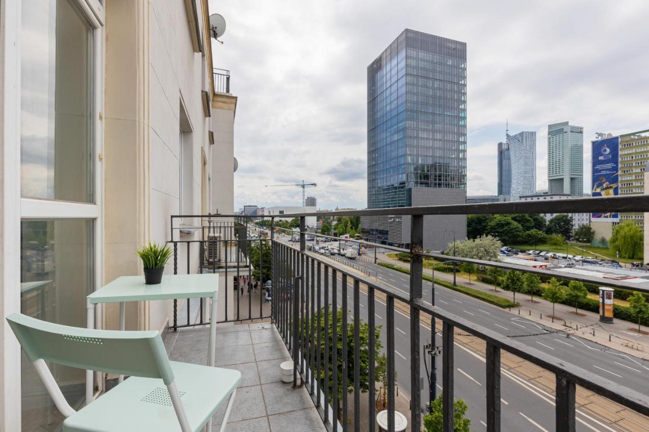 Trendy Apartment Marszalkowska With City View Near Ogrod Saski By Noclegi Renters Warschau Buitenkant foto